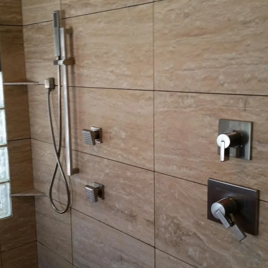 Shower fixture installation for Water Heater Replacement in Old Lyme
